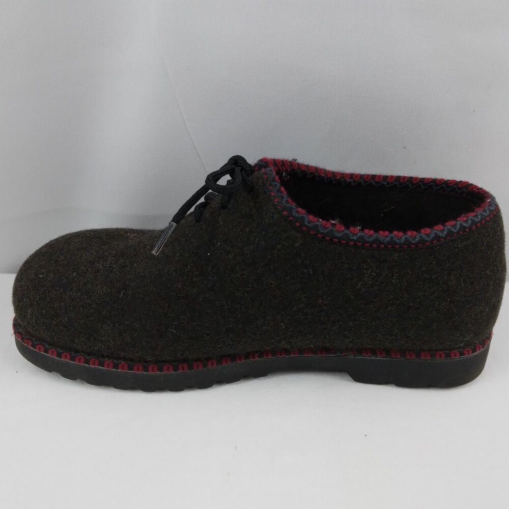Wild n Wooly by Stegmann Shoes Gray Pure New Wool Germany Women's Size US 7 - Picture 8 of 15